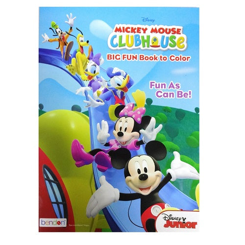 coloring book disney house book asst -- 36 per case