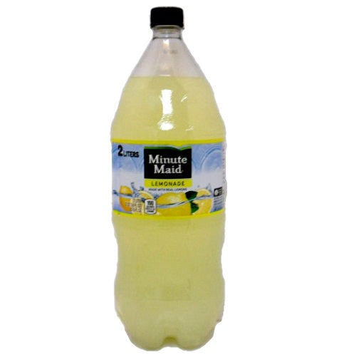 minute maid 2 ltrs reg lemonade -- 8 per case