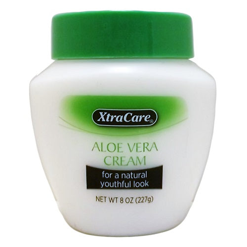 xtra care cream 8oz aloe vera green -- 24 per case