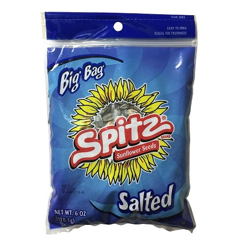 spitz sunflower seeds 6oz salted -- 9 per case