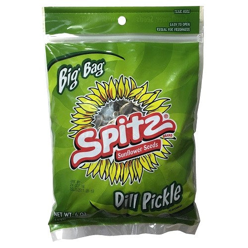 spitz sunflower seeds dill pickle 6oz -- 9 per case