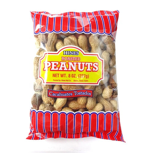 hines roasted peanuts 8oz bag -- 35 per case