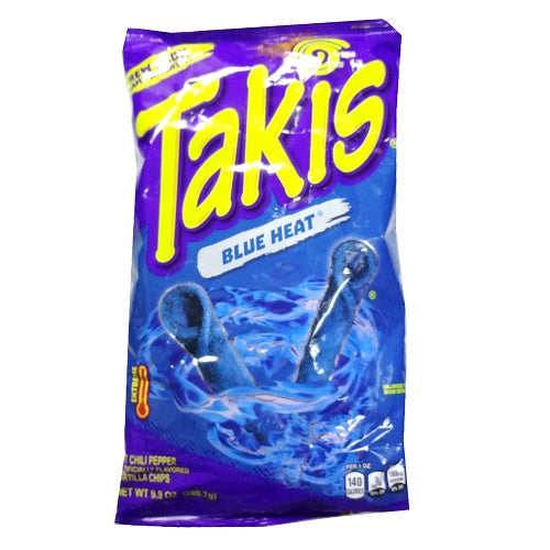 takis 9.9oz blue heat tortilla chips -- 14 per case