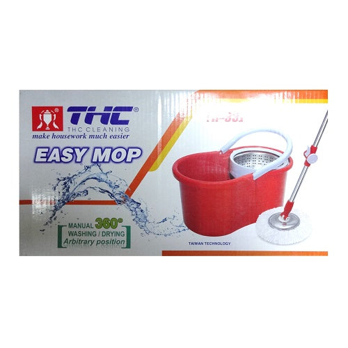 easy mop manual 360 red blue -- 1 per case