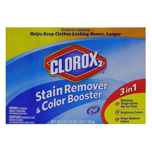 clorox stain remover he 3.07 lbs 3 in 1 -- 4 per case