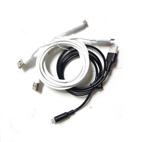 usb cable charger android blck wht -- 20 per box