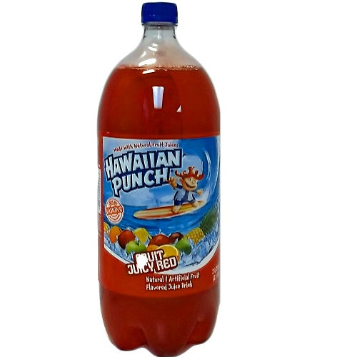 hawaiian punch soda 2 ltrs fruit juicy r -- 8 per case