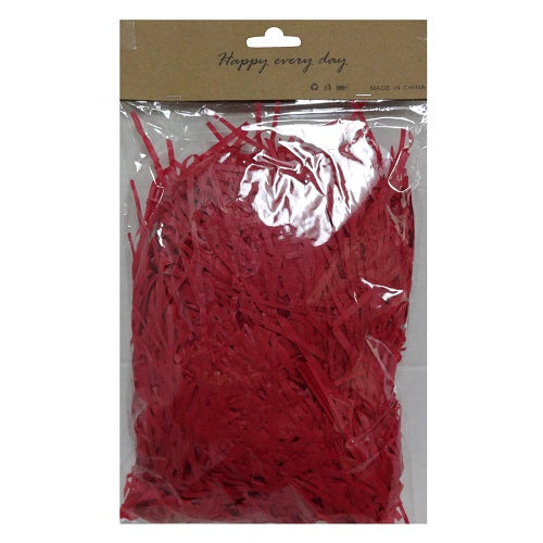 paper shreds 50g red -- 12 per box