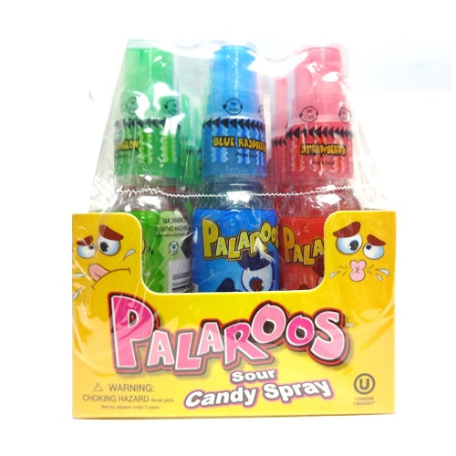 palaroos sour candy spray 1.12oz -- 18 per box