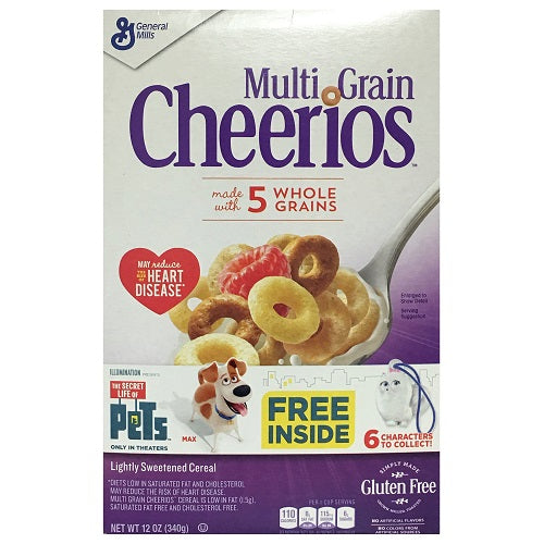 g.m cheerios multi- grain 12oz -- 10 per case