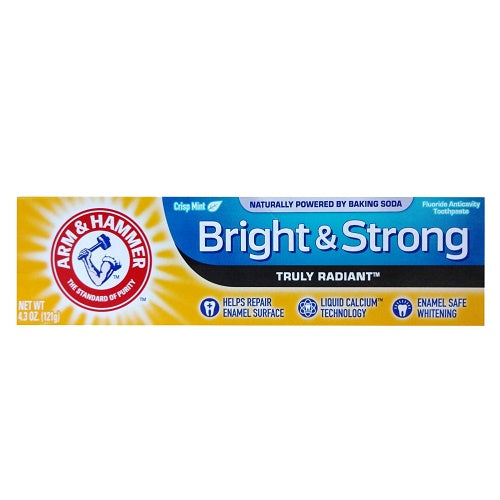 a h toothpaste 4.3oz enamel defense -- 12 per case