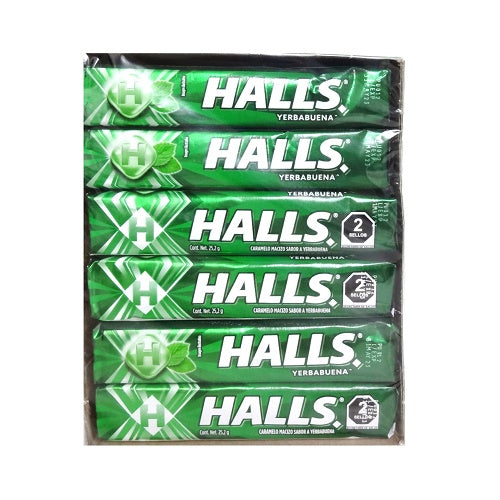 halls cough drops 9ct spearmint -- 48 per box