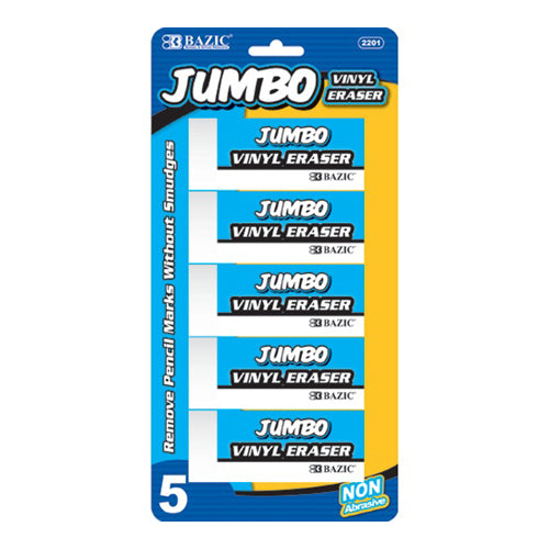 erasers jumbo 4pk -- 24 per box