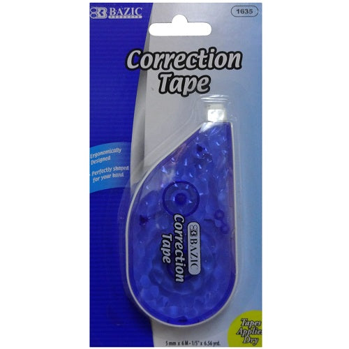 correction tape side- application -- 24 per box