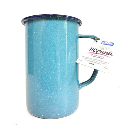 cinsa enamel coffee mug 20oz turquoise -- 6 per case