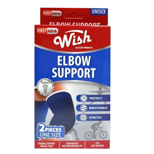 wish elbow support 2pk blue -- 12 per box