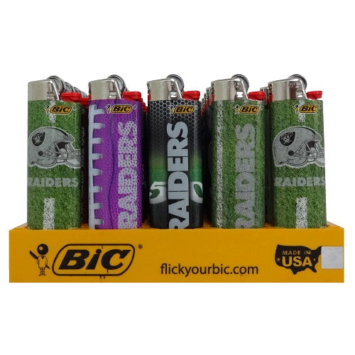 bic lighters raiders asst designs -- 50 per box