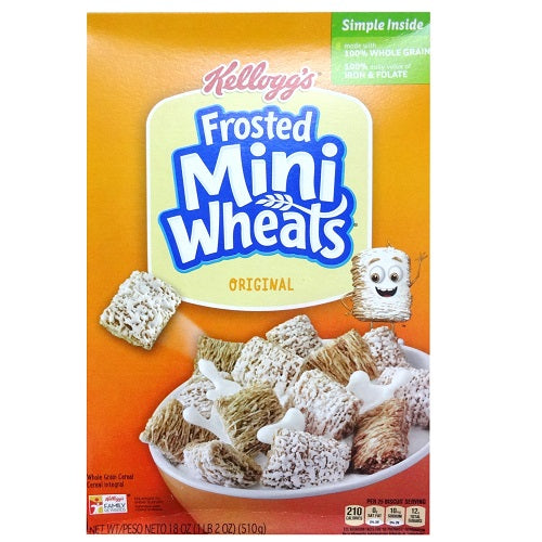 kelloggs cereal 18oz frstd mini wheats -- 16 per case