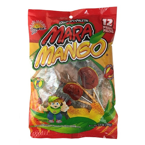 mara mango c- chile lollipops 10ct 4.9oz -- 24 per case