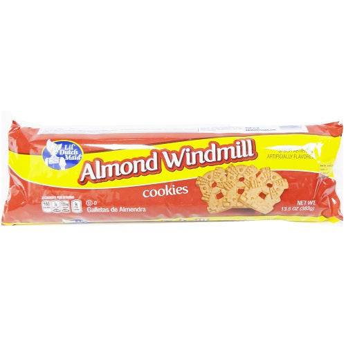 lil dutch 13.5oz almond windmill cookies -- 12 per case