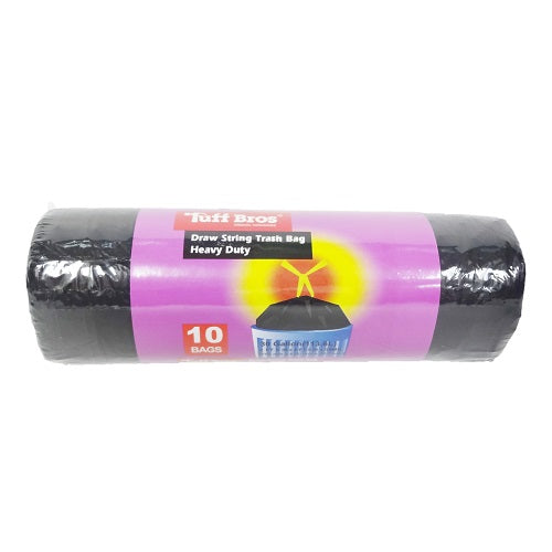 t.b trash bags 30gl 10ct black -- 24 per case