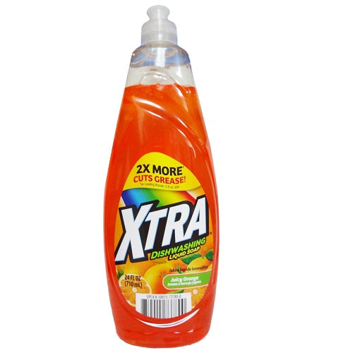 xtra dish liq 24oz juicy orange -- 8 per case