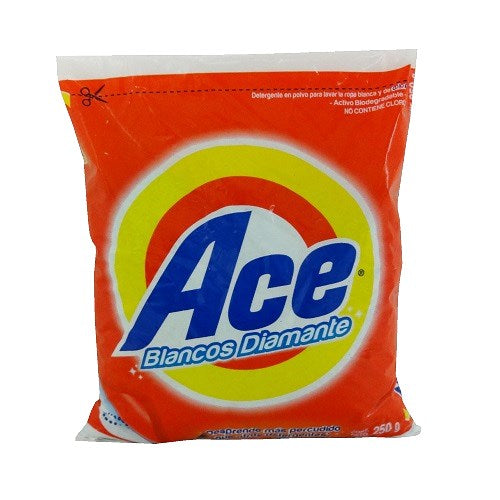 ace detergent 250g regular blancos diama -- 36 per case