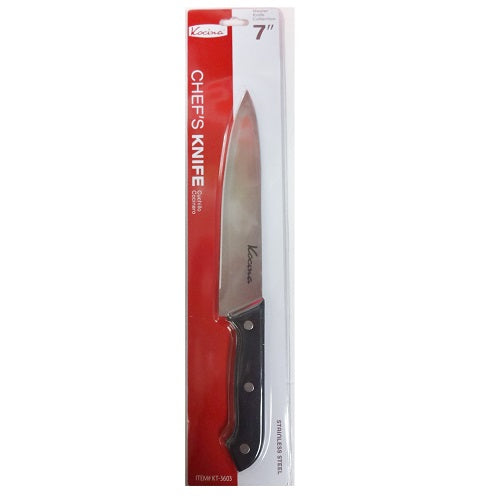 chefs knife 7in -- 24 per box