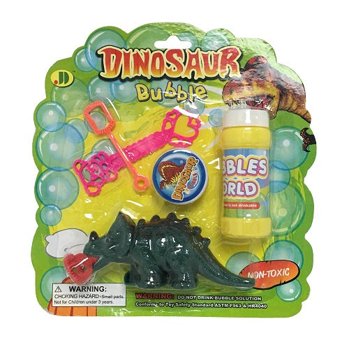 toy dinosaur bubble set asst -- 24 per box