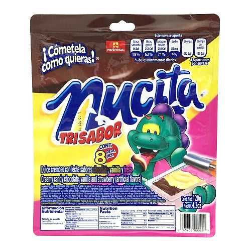 nucita tri- sabor candy 8ct 4.2oz -- 24 per case