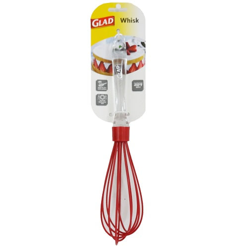 glad whisk 10 in red -- 12 per box