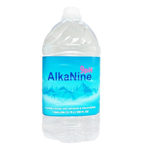 alka nine water 9ph 1 gl -- 6 per case