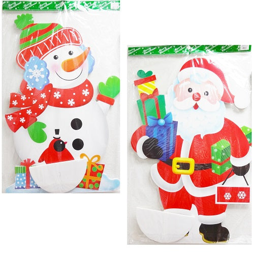 x- mas decor board 30in asst -- 12 per box