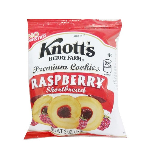 knotts raspberry shortbread 2oz -- 36 per case