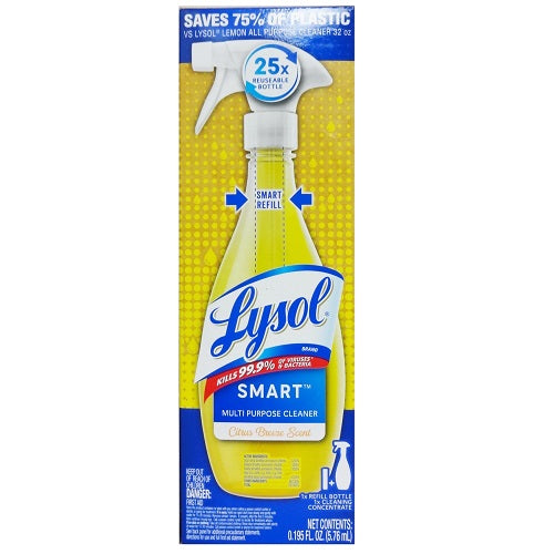 lysol cleaner refill 0.195 citrus breeze -- 6 per case