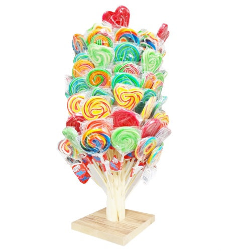 cocco candy whirly lollipop 30g tree stn -- 100 per case