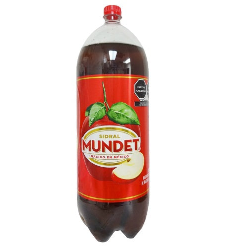 sidral mundet 3 ltrs apple soda plstc -- 4 per case