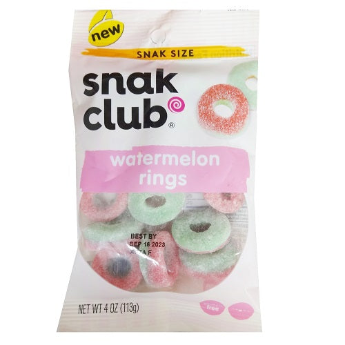 s.c gummy watermelon rings 4oz -- 12 per case