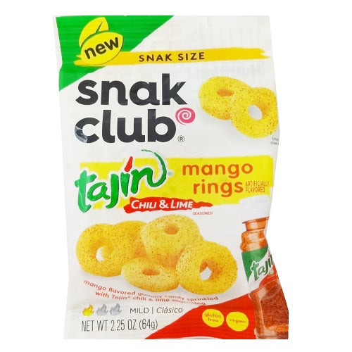 s.c tajin mango rings gummy 2.25 -- 12 per case