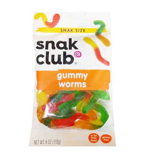 s.c gummy worms 4oz -- 12 per case