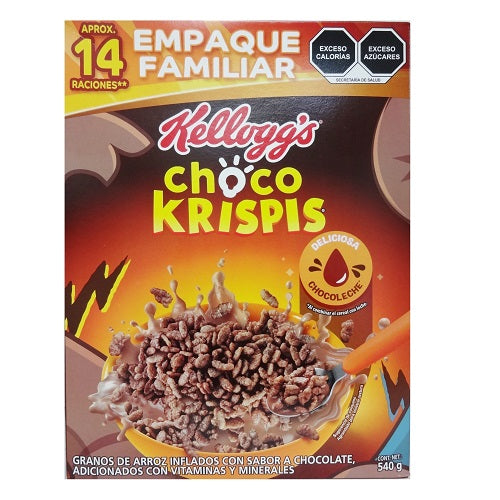 kelloggs cereal 540g choco krispis -- 24 per case