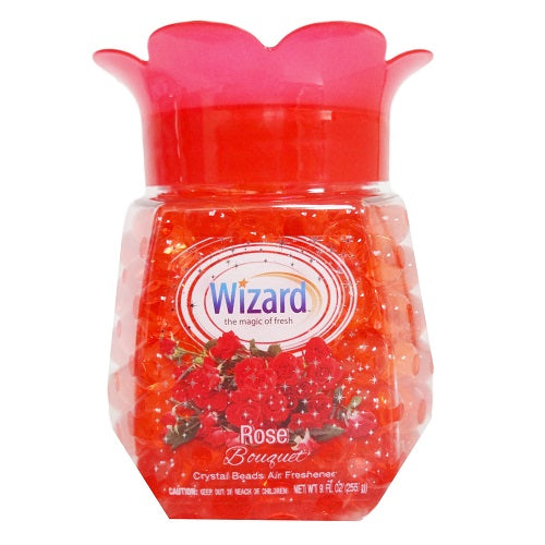 wizard crystal beads 9oz rose bouquet -- 12 per case