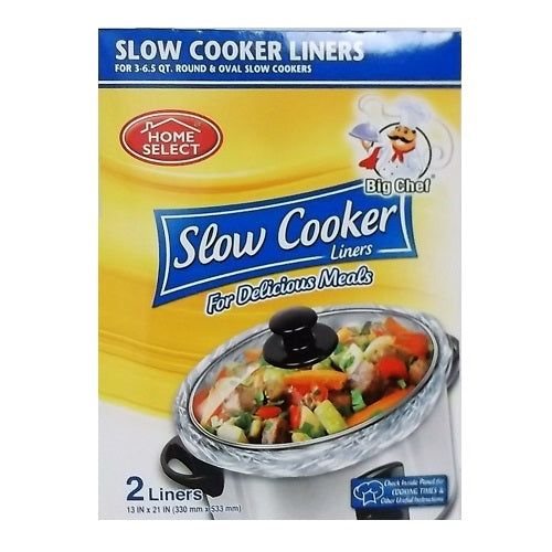 home select slow cooker liner 3pk -- 24 per case