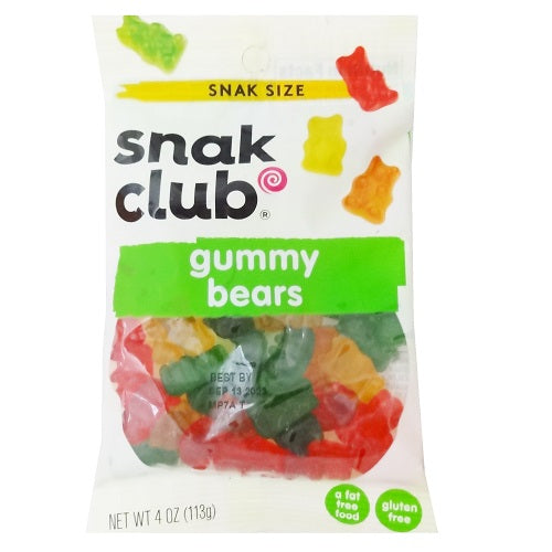 s.c gummy bears 4oz -- 12 per case