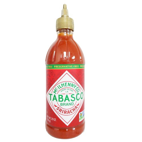 tabasco 20oz sriracha hot sauce -- 6 per case