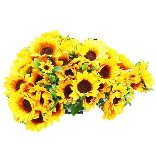 sunflower bouquet 11in -- 12 per box