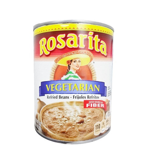 rosarita refried beans 30oz vegetarian -- 12 per case