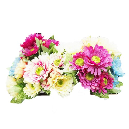 chrysanthemum bouquet asst clrs -- 12 per box